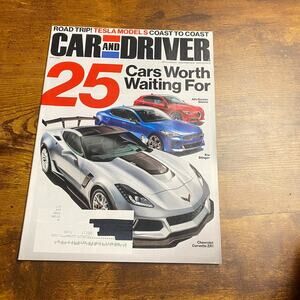 CAR AND DRIVER MAGAZINE------APRIL 2017